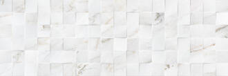 Marmo Mosaic 3D Bianco